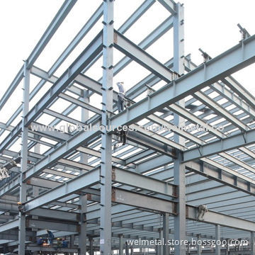 Steel Structural Warehouse, Plastic Steel or Aluminum Alloy Window